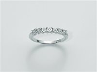 Anello Miluna Donna Fedina in Oro bianco Diamante LID1355-D14-14